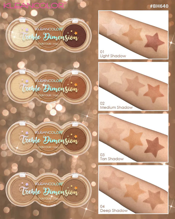 Palette trio contour
