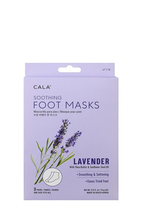 Masque pour les pieds lavande