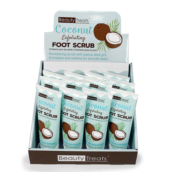 Exfoliant pour les pieds au coconut