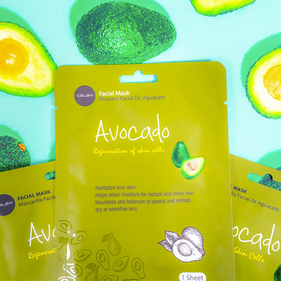Masque à l'avocat