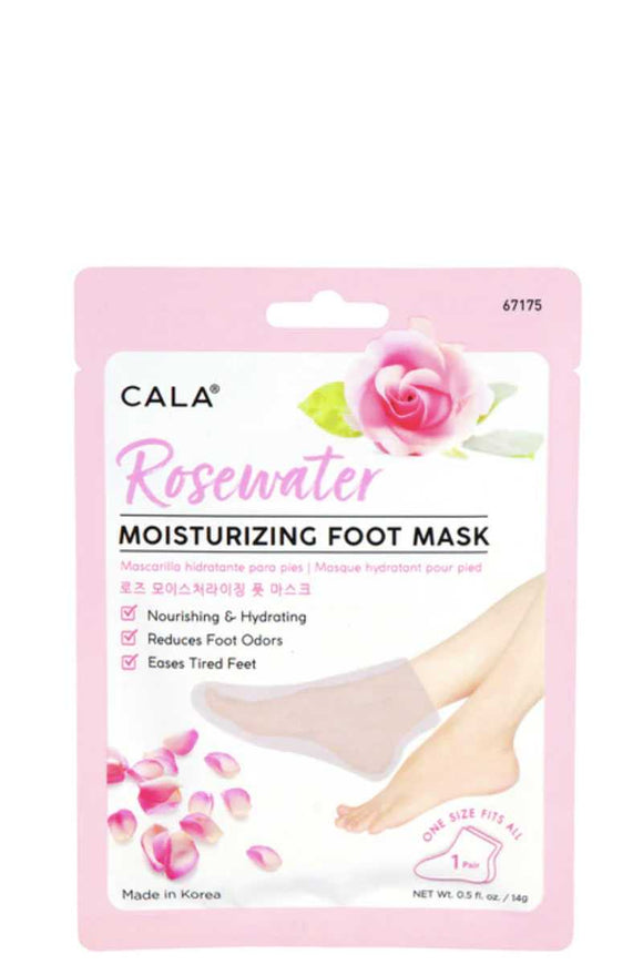 Masque pour les pieds à la rose