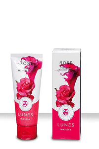 Masque facial métallique à la rose