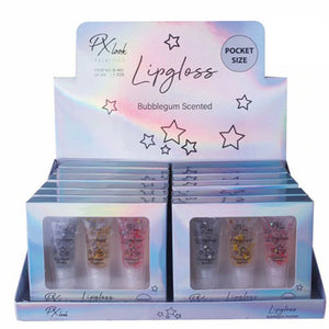 Ensemble de 3 gloss gomme balloune étoilés