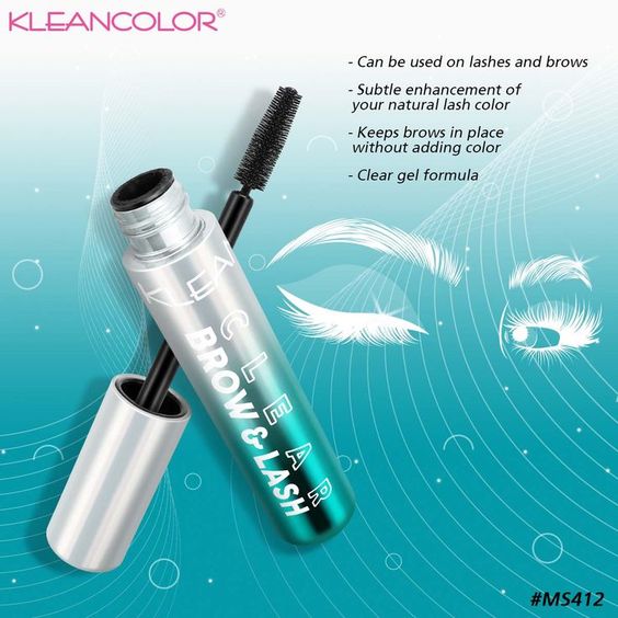 Mascara gel transparent